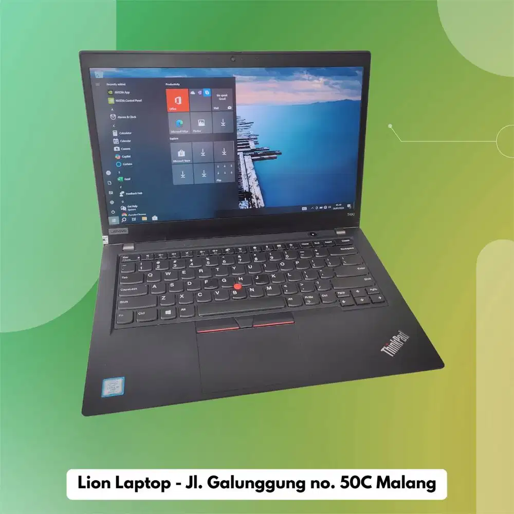 Double VGA NVIDIA Core i5 8/256 Slim Lenovo Thinkpad T490 [13|05]