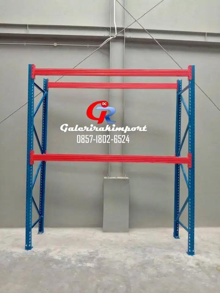 Rak Pallet Heavyduty SPR Racking Load 2 Ton/Level