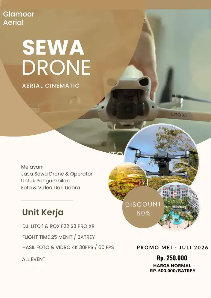 Jasa Sewa Drone Dan Pilot Aerial Jabodetabek