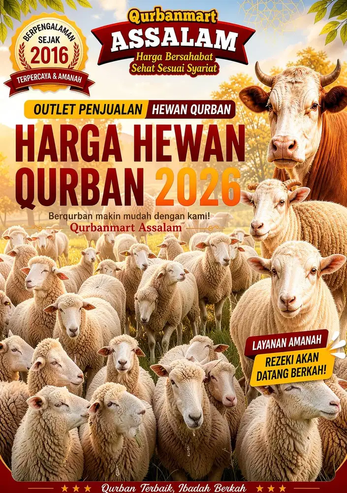 Hewan Qurban, kambing Qurban, Domba Qurban