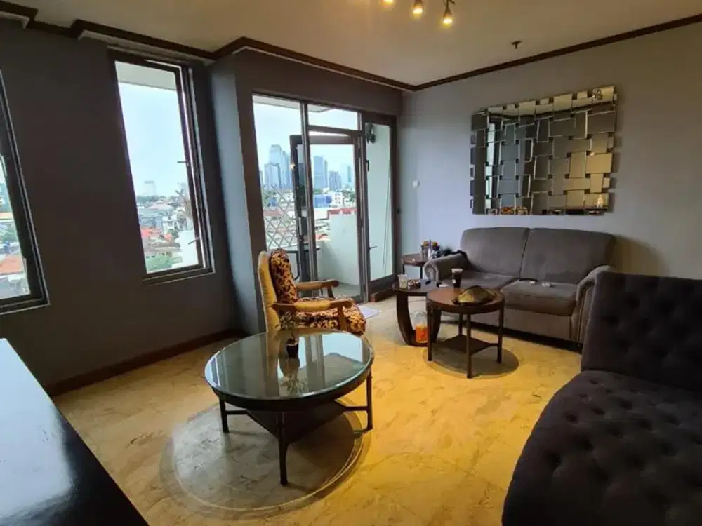 Kondominium Full Furnished Siap Huni Lokasi Strategis di Prapanca Jakarta Selatan