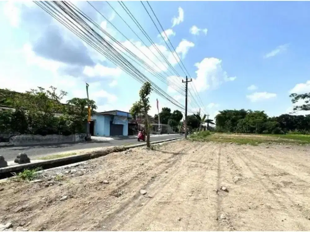 Dekat Candi Sambisari Tanah Dijual Jogja di Jl. Raya Sambiroto