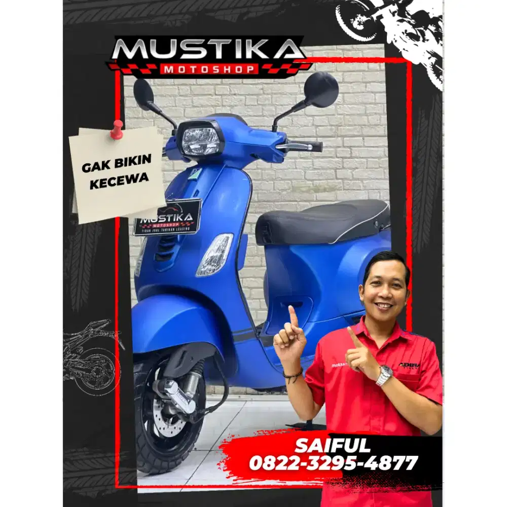 Perfect Condition!!Vespa S 125 Led 2021 N Asli Dp1jt Murah-Mustika