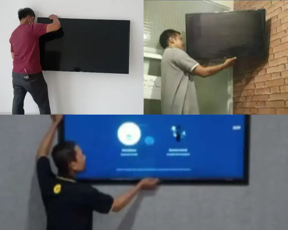 Braket +pasang atau jasa pasang terima rapih breket bracket led tv