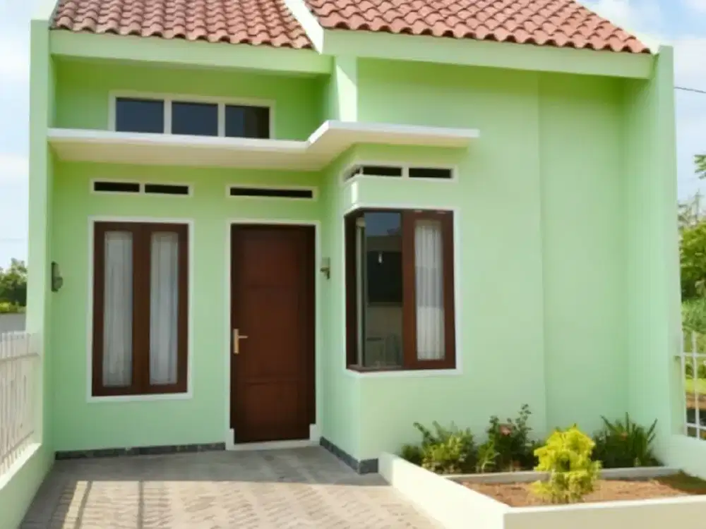 rumah cluster siap huni lokasi strategis