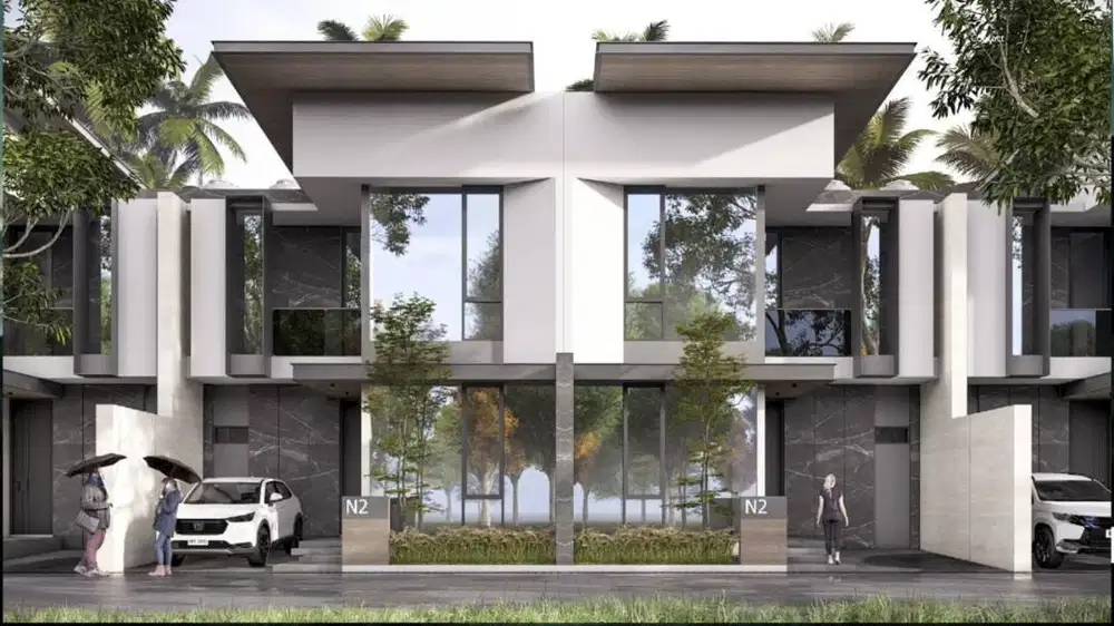 RUMAH 2 LANTAI AKSES MUDAH HARGA 2,3 M NEGO