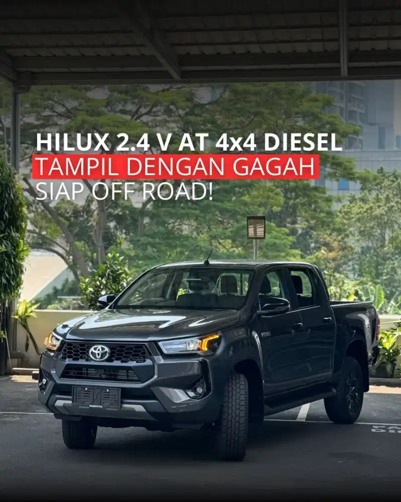 Hilux V AT 4x4 2026 – Gagah & Langka di Jalan