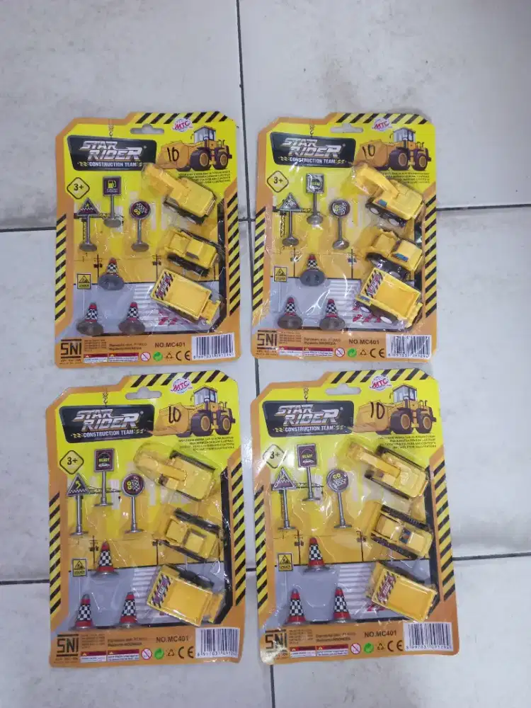 Mainan Anak Konstruksi set kecil