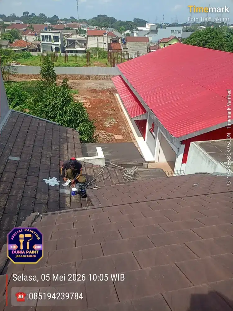 Tukang cat, plafon, canopy, finishing. & Sipil