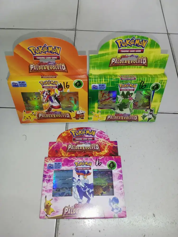 Mainan Anak Kartu Pokemon box