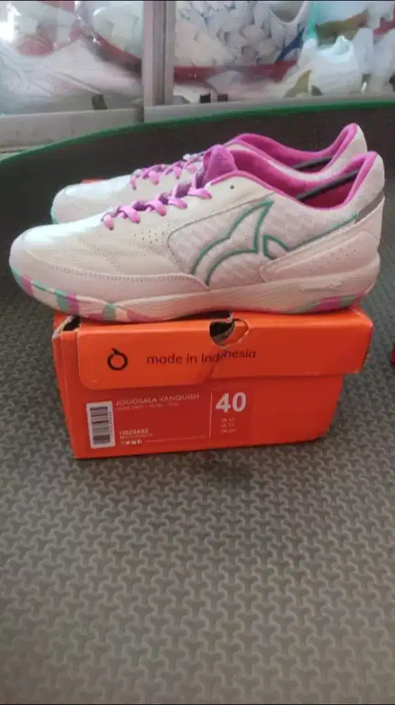 Sepatu futsal ortuseight jogosala vanquish Ligh grey
