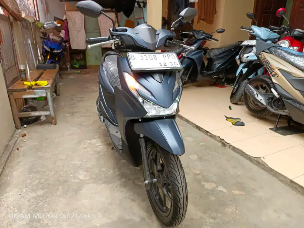 BLN 12 HONDA BEAT DELUXE 2025 KM 5K BS TT 2024 DI CILEDUG HRGA PAS ORI