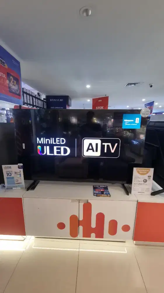 HISENSE GOOGLE TV 4K 75 INCH