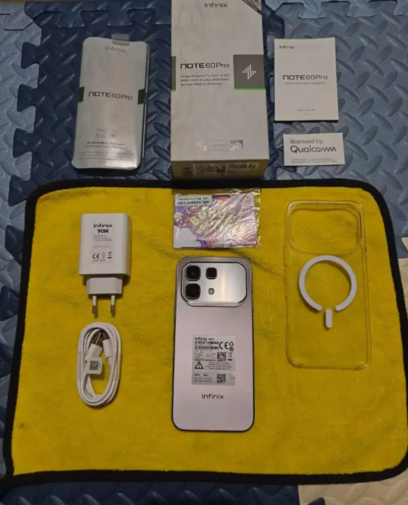 Infinix note 60 pro ram 8/256 gb fullset