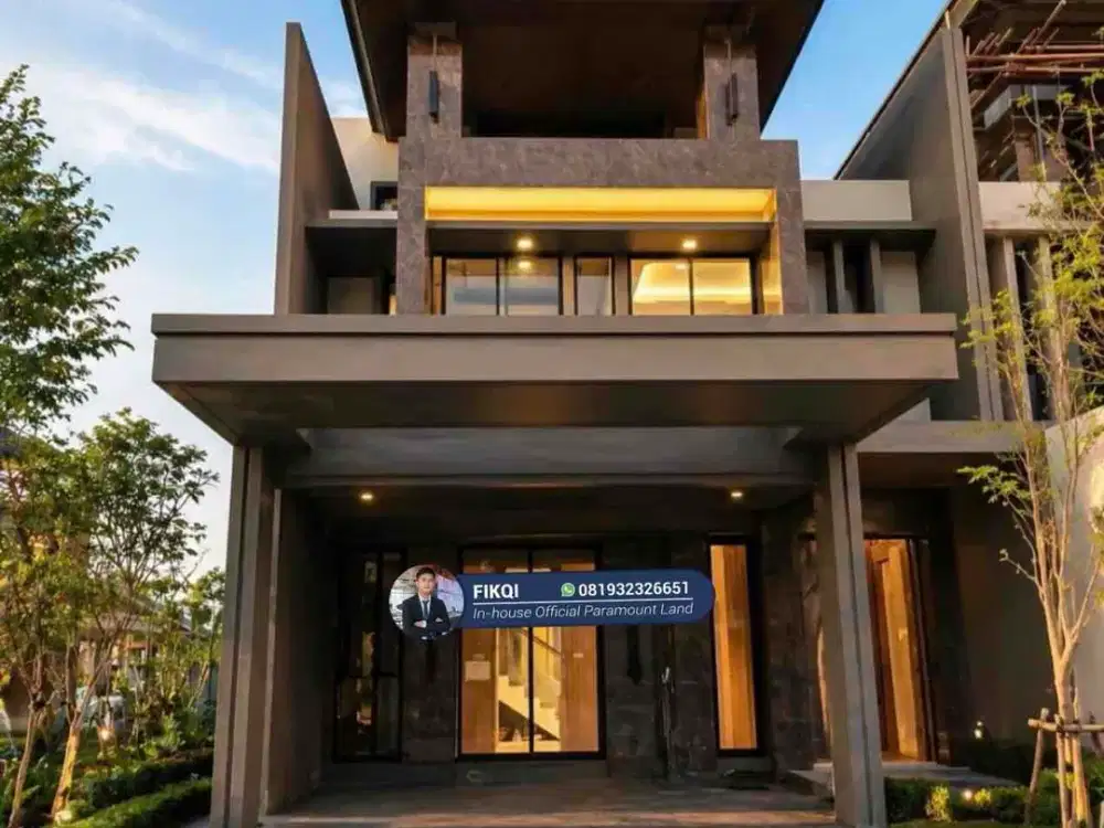 Rumah Mewah Prestisius Tepi Danau Matera Lakeside NUP PRIORITAS