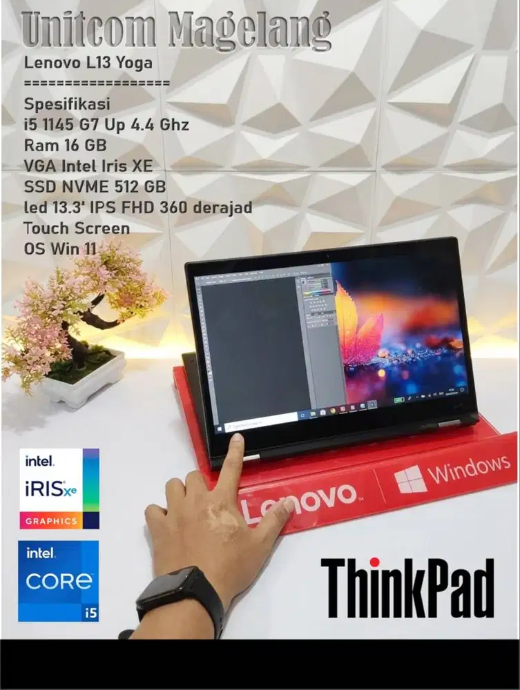 Lenovo Thinkpad Yoga L13  II i5 Gen 11 II 16 GB II NVme 512 II TC 360