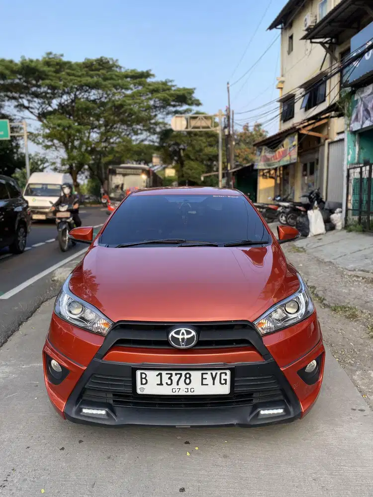 Toyota Yaris 1.5 S TRD Sportivo Automatic 2014 Orange Istimewa