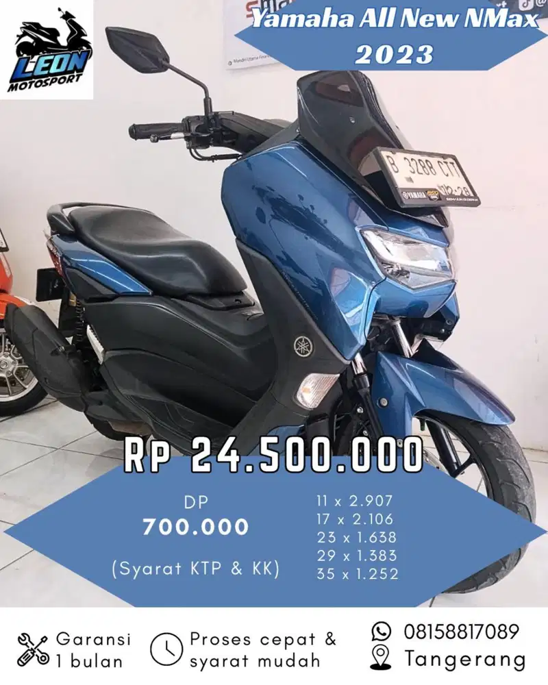 Yamaha all new nmax 2023, jual beli motor seken