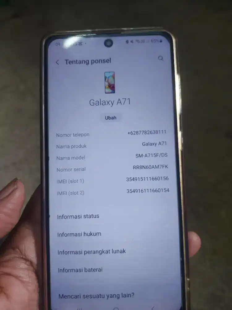 Samsung A71 8/128