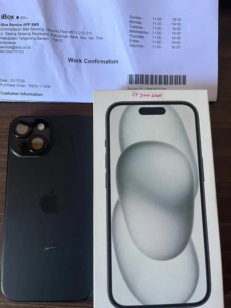 Iphone 15 128gb Masih Garansi Resmi