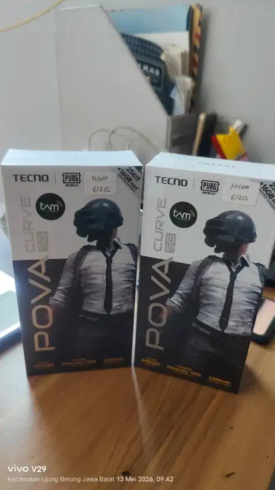 Tecno POVA 7 Curve 5G 8+8/256 AMOLED Baru spesial promo termurah