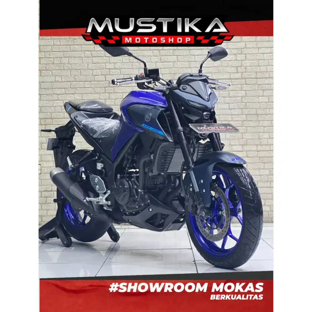 Odo 8rb Istimewa!!Yamaha MT25 Naked 2023 Plat Jatim Mulus-Mustika