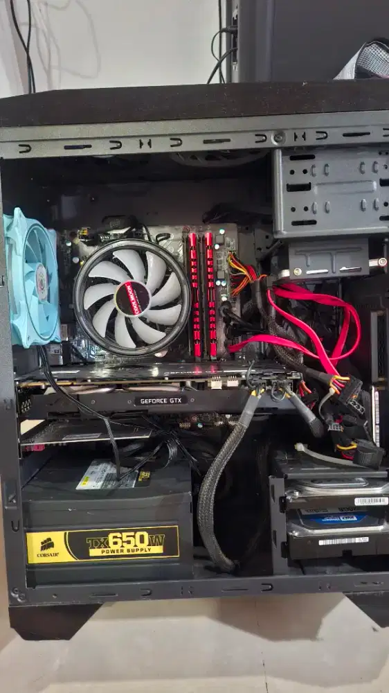 Pc komputer desktop gaming i5  gen 4 gtx 1070 ti