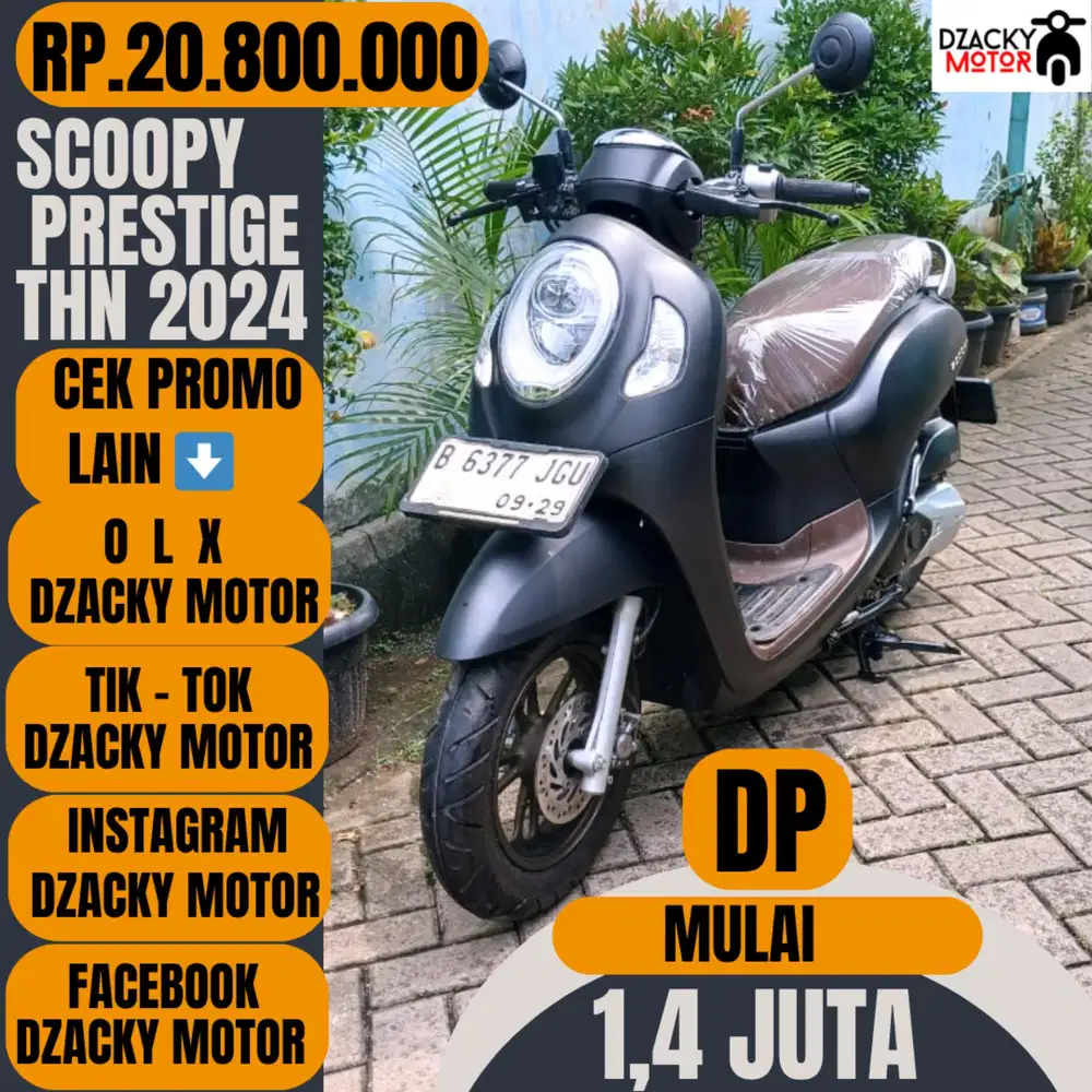 SCOOPY PRESTIGE 2O24 SECOND LIKE NEW