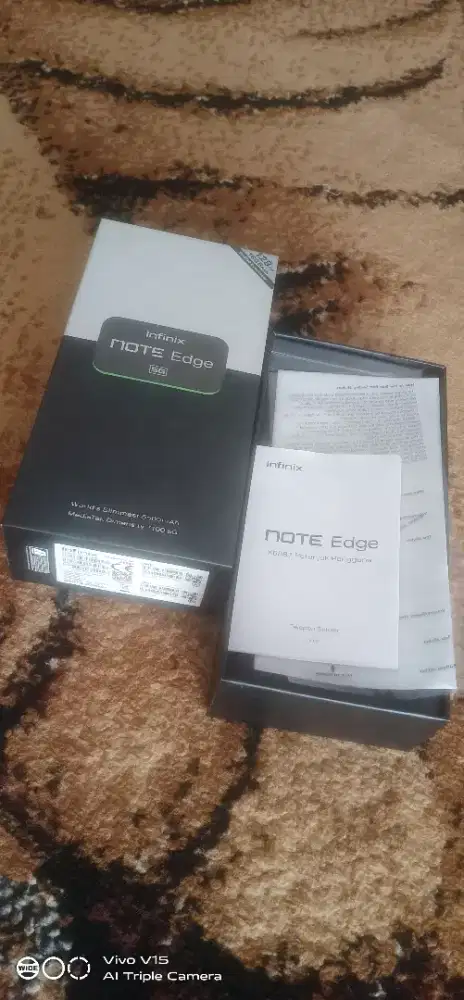 Dus box infinix note edge 5g