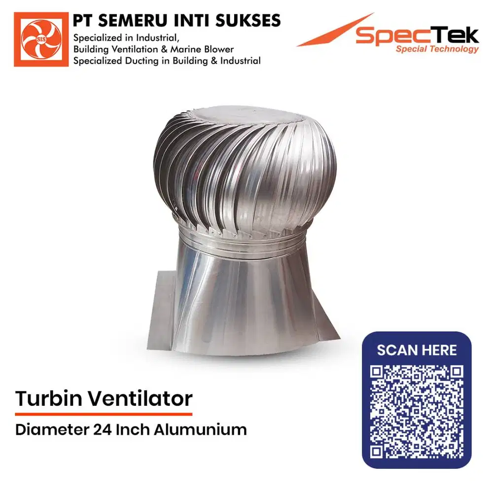 Turbin Ventilator, Turbin Atap