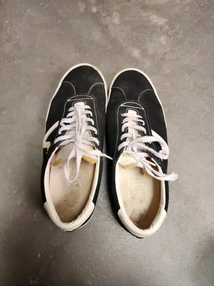 Vans Sport (Black/White) Suede