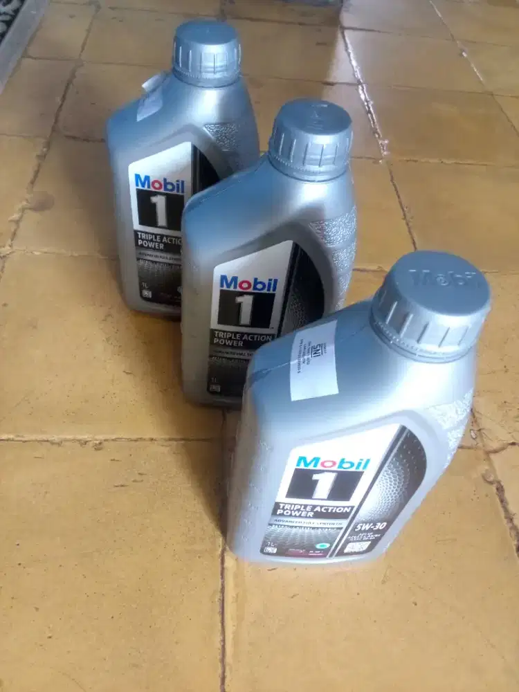 Mobil 1 5w 30 triple action power 3ltr/3botol