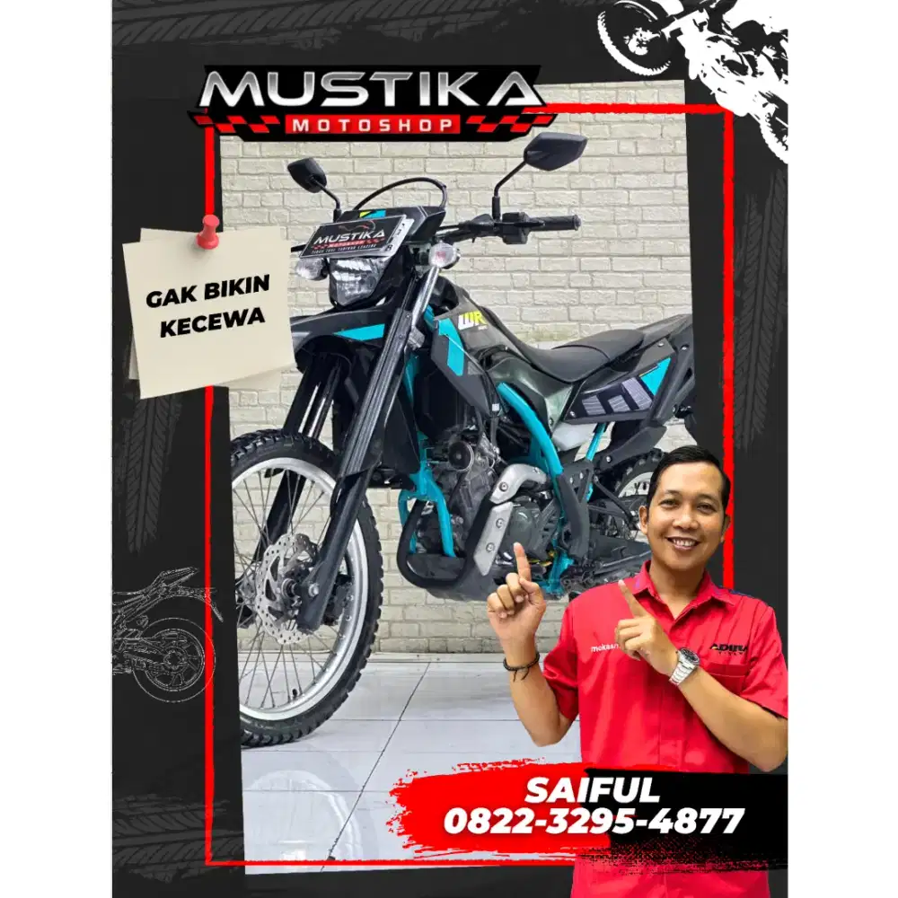 Perfect Condition!!Yamaha Wr155cc 2023 Plat Jatim Warna Fvorit-Mustika