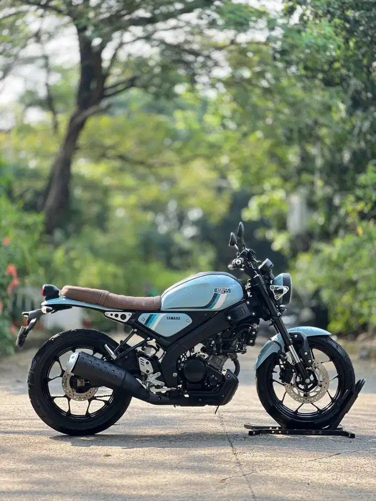 YAMAHA XSR 155 2024 BIRU LOW KM PAJAK ON SUPER GRESS