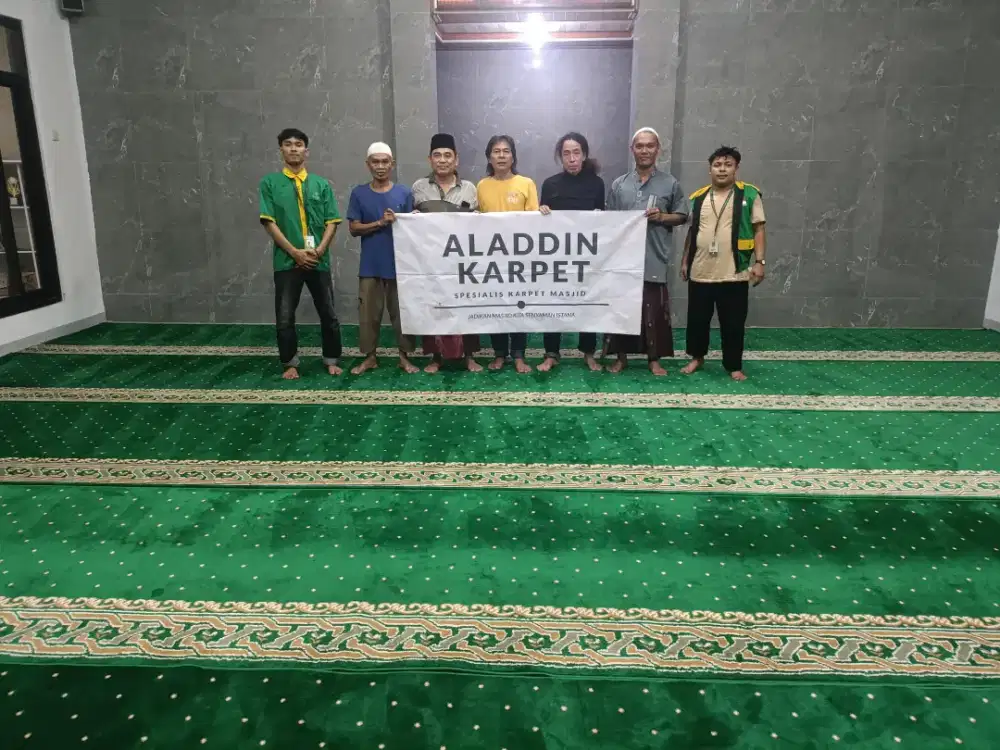 Jual Karpet Masjid MURAH Merk Lokal | Free Pemasangan dan Kirim