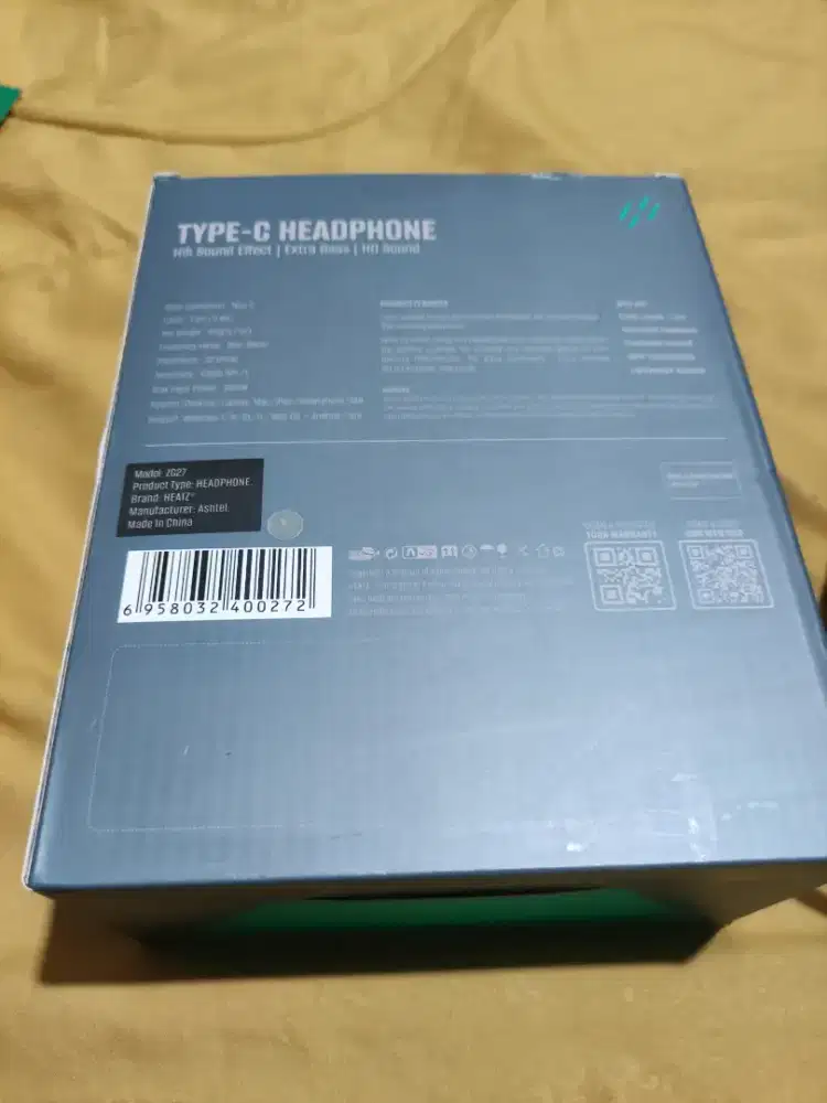 Jual Head Set Heatz ZG27