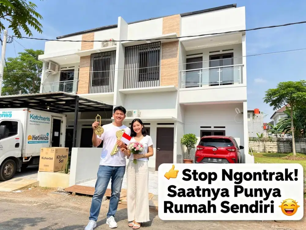 Rumah Ready Stok Vermont Cibubur Residence 900 Jtaan di Cibubur