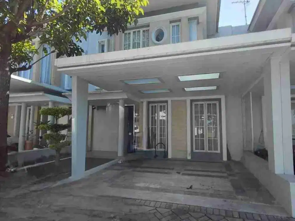 rumah 2 lantai semi furnish siap huni di green orchid suhat malang
