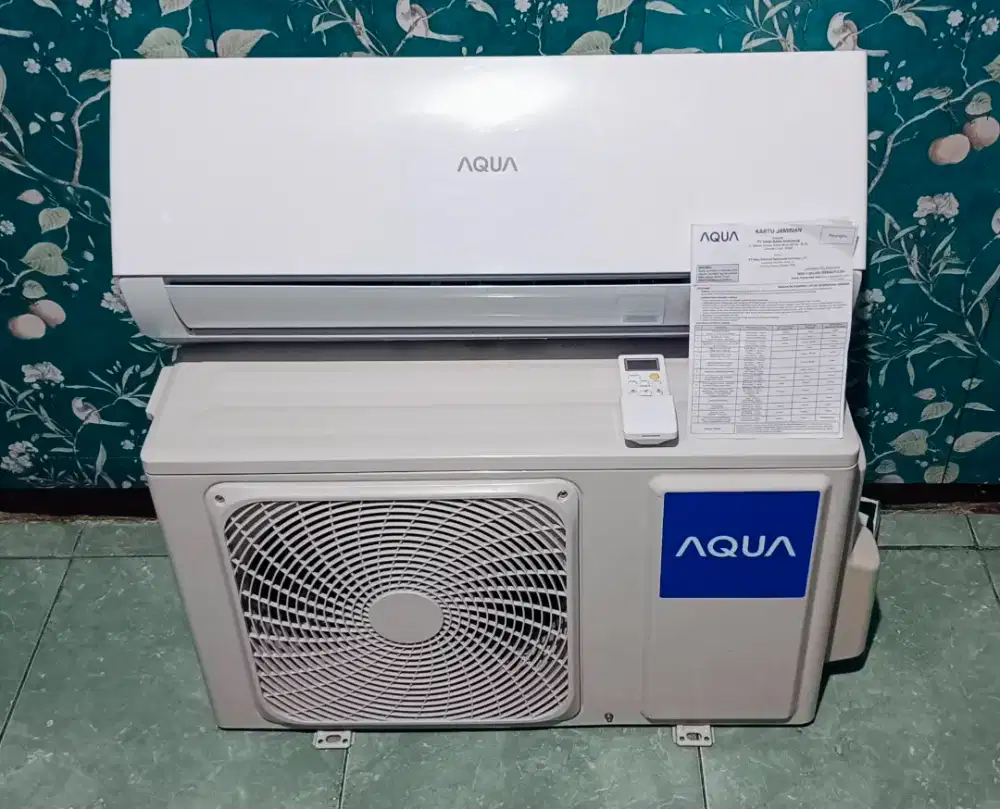 Ac aqua 1/2 pk, type terbaru, low watt