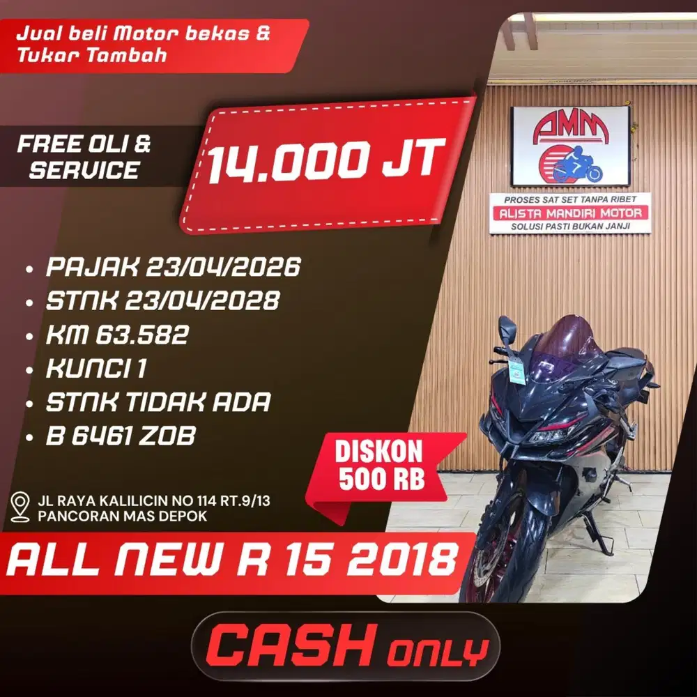 ALL NEW R 15 2018