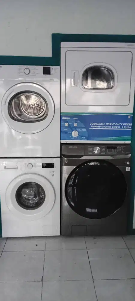 DIJUAL Mesin-mesin dan perlengkapan LAUNDRY