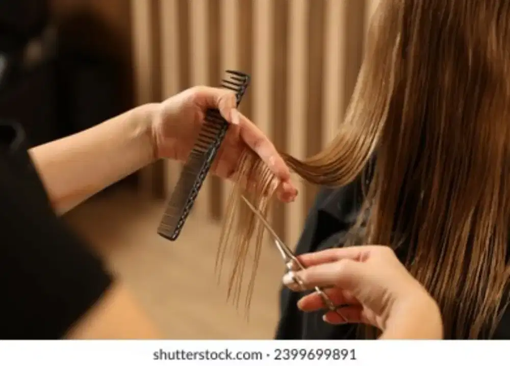 Potong Rambut Khusus Wanita (Home service)