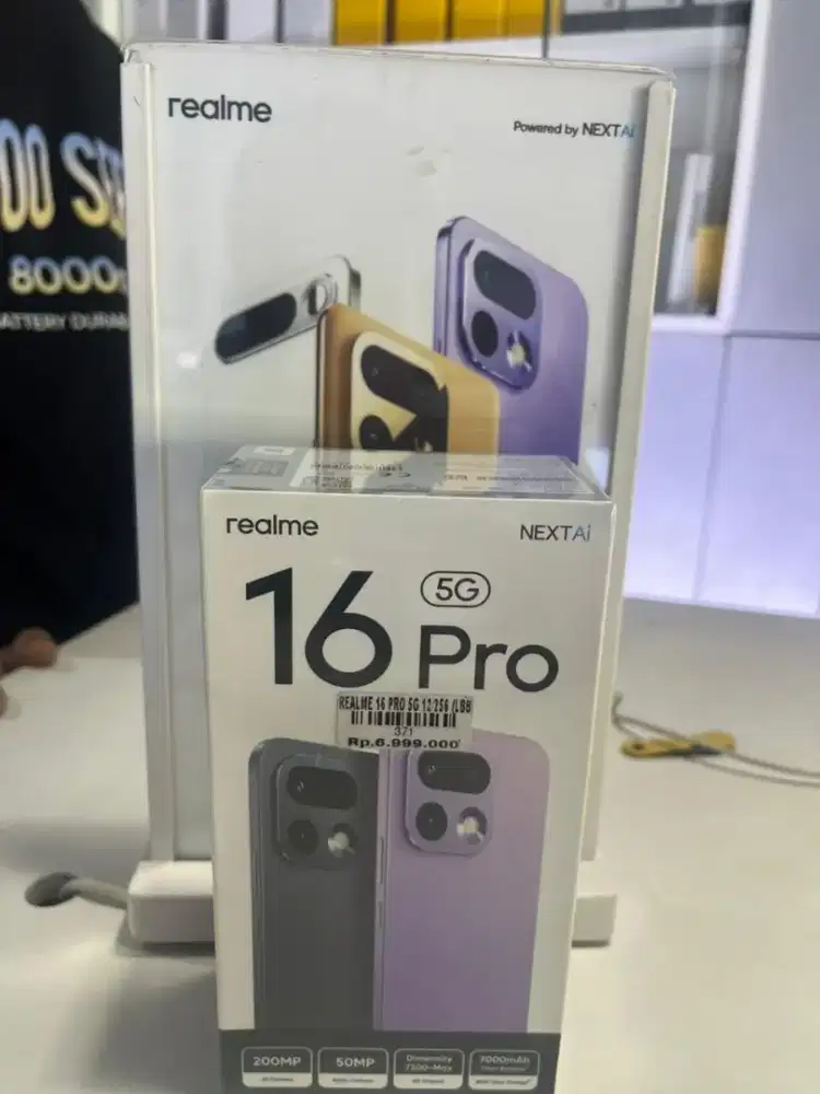 Realme 16 pro 5G 12/256gb ATLANTIS DAHSYAT