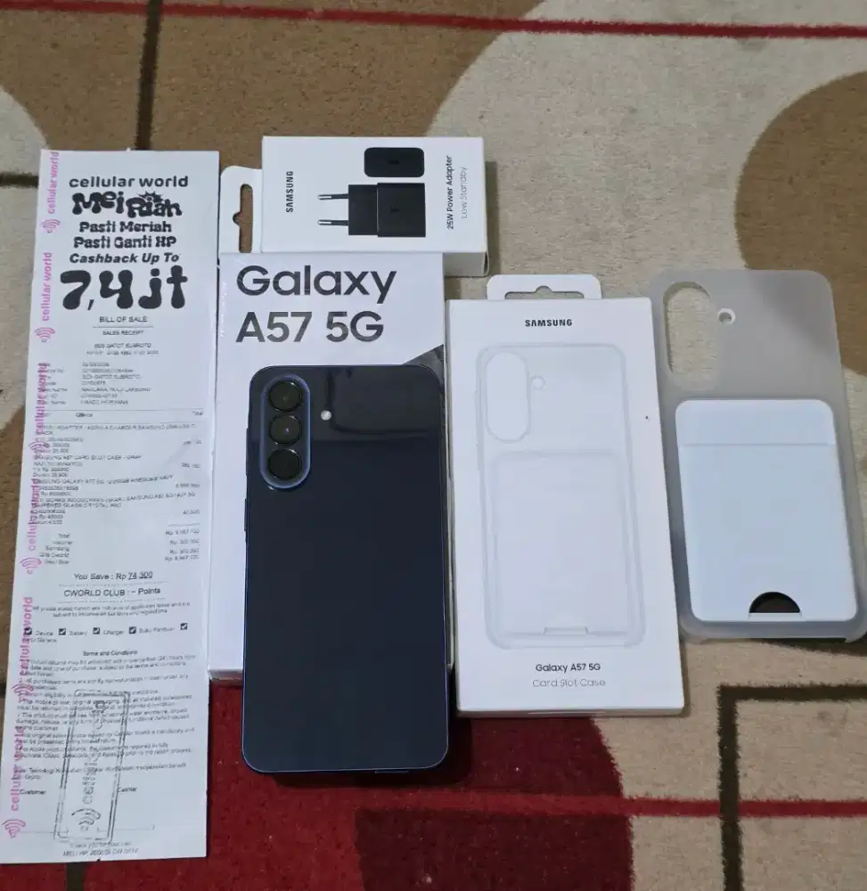 Samsung A57 ram 12/256 sein