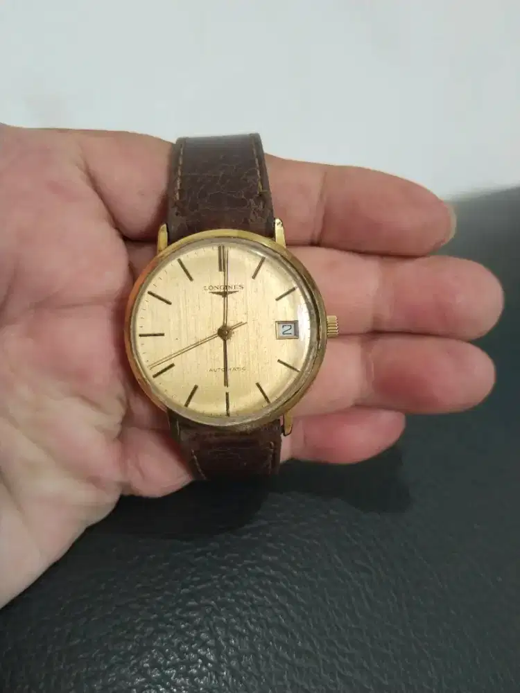 Jam Longines Automatic Champagne Dial Vintage