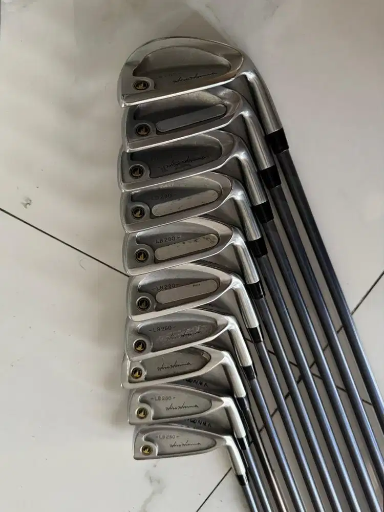 Iron Set Honma LB 280 Original BONUS!!! Golf Bag S-Yard