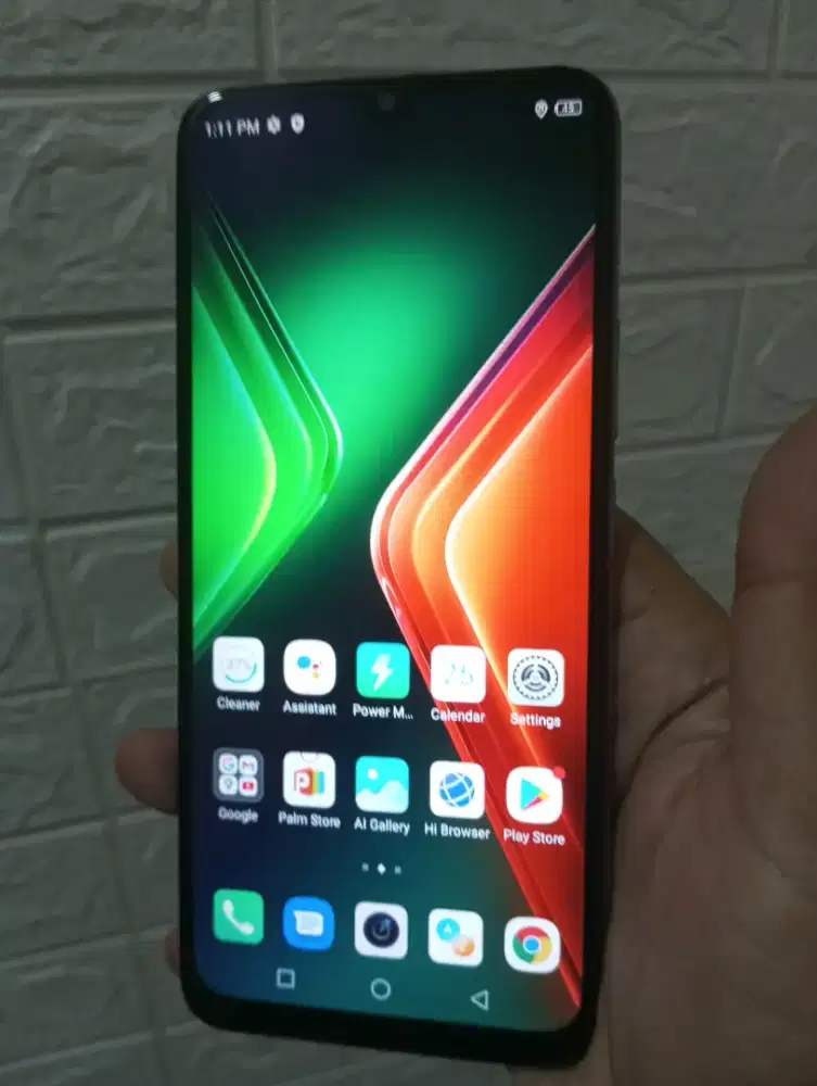 Infinix Hot 11 play ram 4/64 kondisi normal