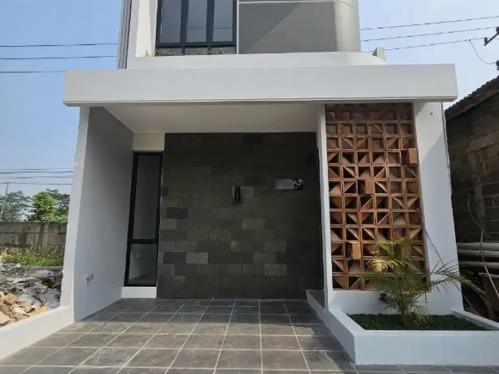 Rumah bali inustrial lantai free biaya biaya cimanggis tapos depok