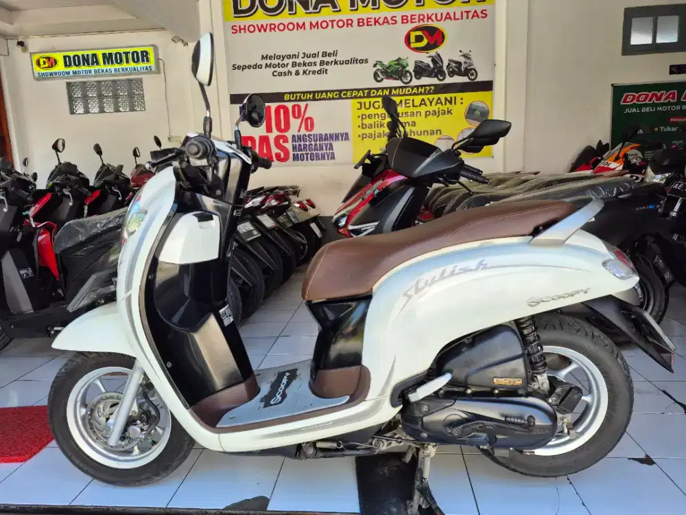 Honda Scoopy Stylish ‼️ , Th 2019 , Putih