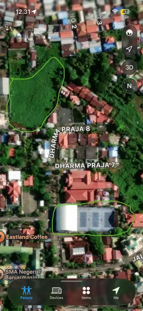 Disewakan Tanah Cocok buat lapangan padel